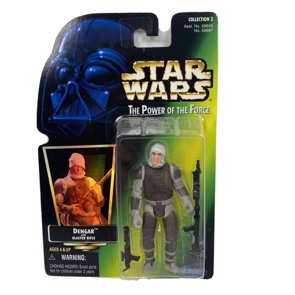 Star Wars POTF Dengar Action Figure #69687 Power of the Force MOC‎ Kenner Lucas